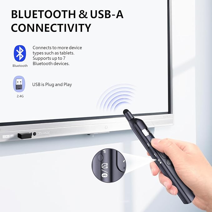 Norwii N21 Bluetooth Presentation Clicker - Image 7
