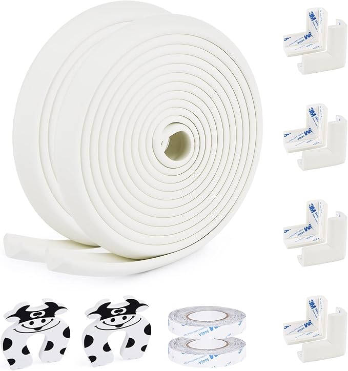 2 Pack Baby Proofing Edge and Corner Guards, Safety Furniture Bumper, Baby by PIXFAIRY
