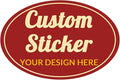 100-500 Pcs Custom Stickers Personalized Labels by Bemumley
