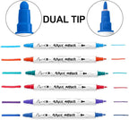 TRANSON 36 Color Bold and Fine Dual-tip Acrylic Paint Pen Set - Image 4