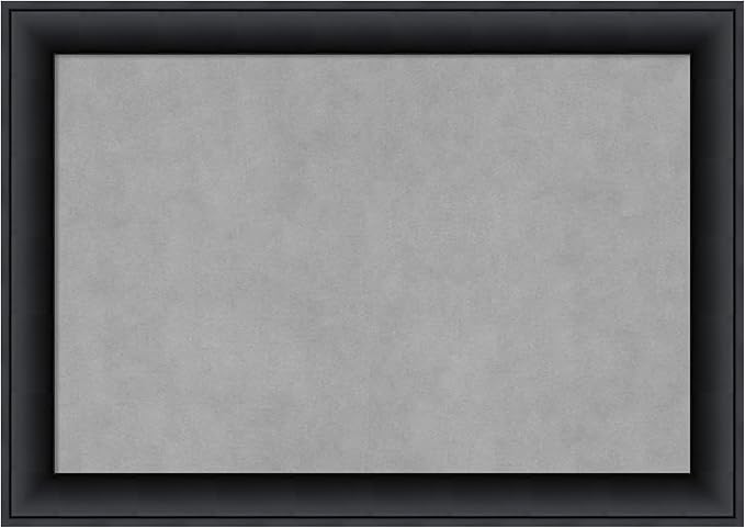 Amanti Art Black Framed Magnetic Board 19x27 Medium Vision Board by AmantiArt
