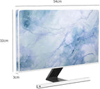 Baocicco Fashion Haze Blue Marble Computer Monitor Dust Cover 22, 25 Inch Full - Image 5