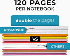 Rosmonde 50 Pack A5 Kraft Journal, Extra Pages - Image 2