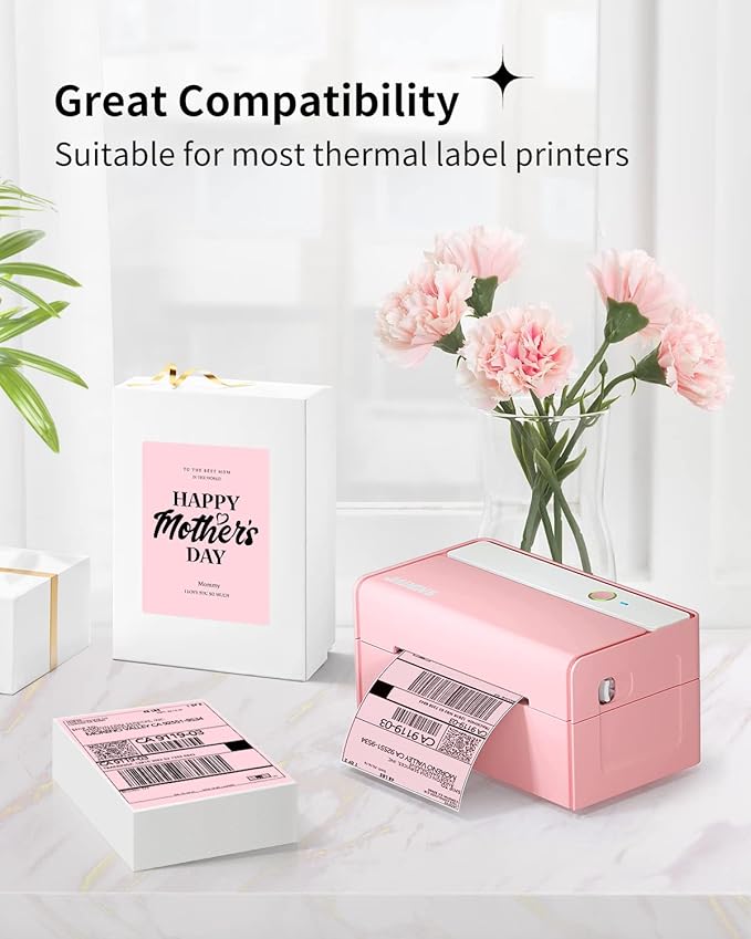 JADENS 4X6 Thermal Direct Shipping Label Compatible - Image 3