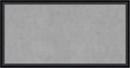 Amanti Art Black Framed Magnetic Board 13x25 Small Vision Board