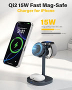 3 in 1 Wireless Charging Station - Image 4