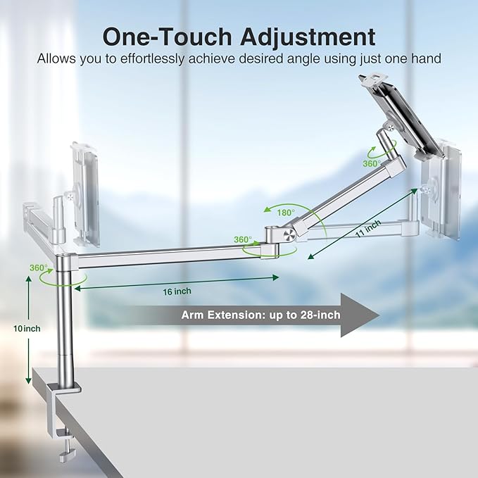elitehood 28-inch Long Arm iPad Mount - Image 4