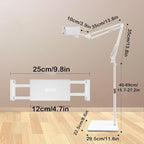 Hosann Century Tablet Floor Stand, 360 Degree Adjustable Height Stretchable Arm - Image 2