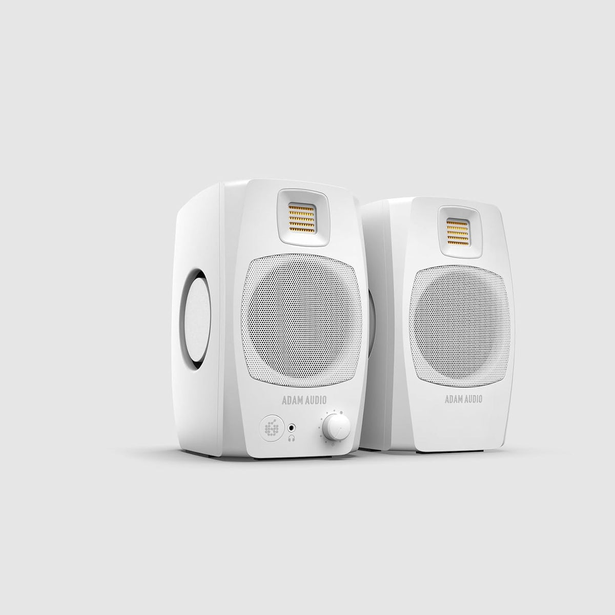 ADAM Audio D3V Active Desktop Studio Monitor Speakers - White