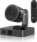 AV Access 4K Conference Room Camera, Dual Lens Cam, 3X Optical/5X Digital Zoom by ACTIONSGLOBALUSINC