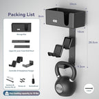 KDD 4-in-1 Wall Mount Controller Holder - Image 7