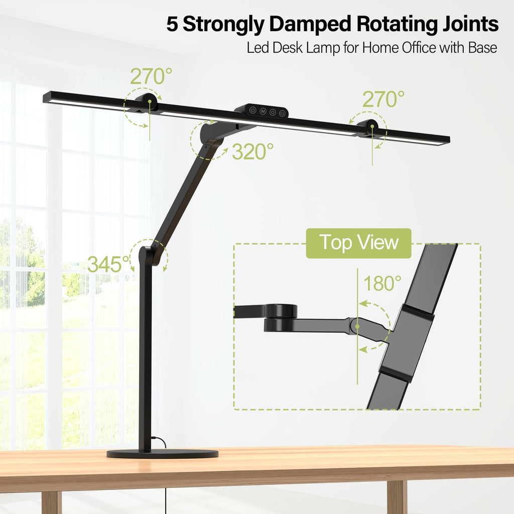 micomlan architect desk lamp with atmosphere lighting, adjustable, package contents