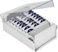 Acrimet 3 x 5 Card File Holder Organizer Box Metal Base Heavy Duty by Organizingyourlife