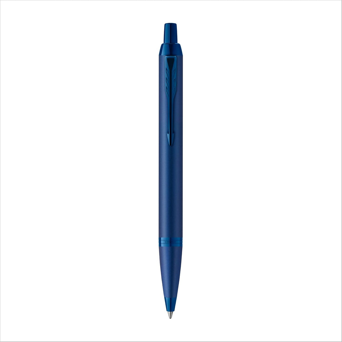 Parker IM Monochrome Ballpoint Pen Blue Ink Blue Finish and Trims Medium Poin...