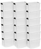 Sterilite 18-Pack Ultra Latching Box, Storage Bins