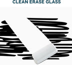 J&J worldwide Magnetic Glass Whiteboard 6' x 4' Ultra White, Large Frameless - Image 7