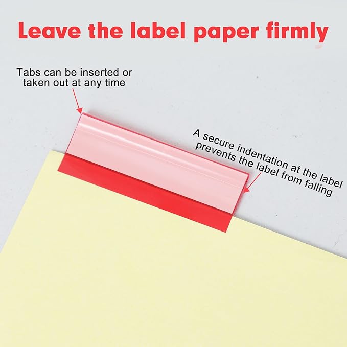 Binder Divider, PANDRI 120 Pack Binder Index Dividers - Image 4