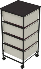 CASUNER Small Cabinet with Drawers Rolling 4 Drawer Mobile File Cabinet - Image 7