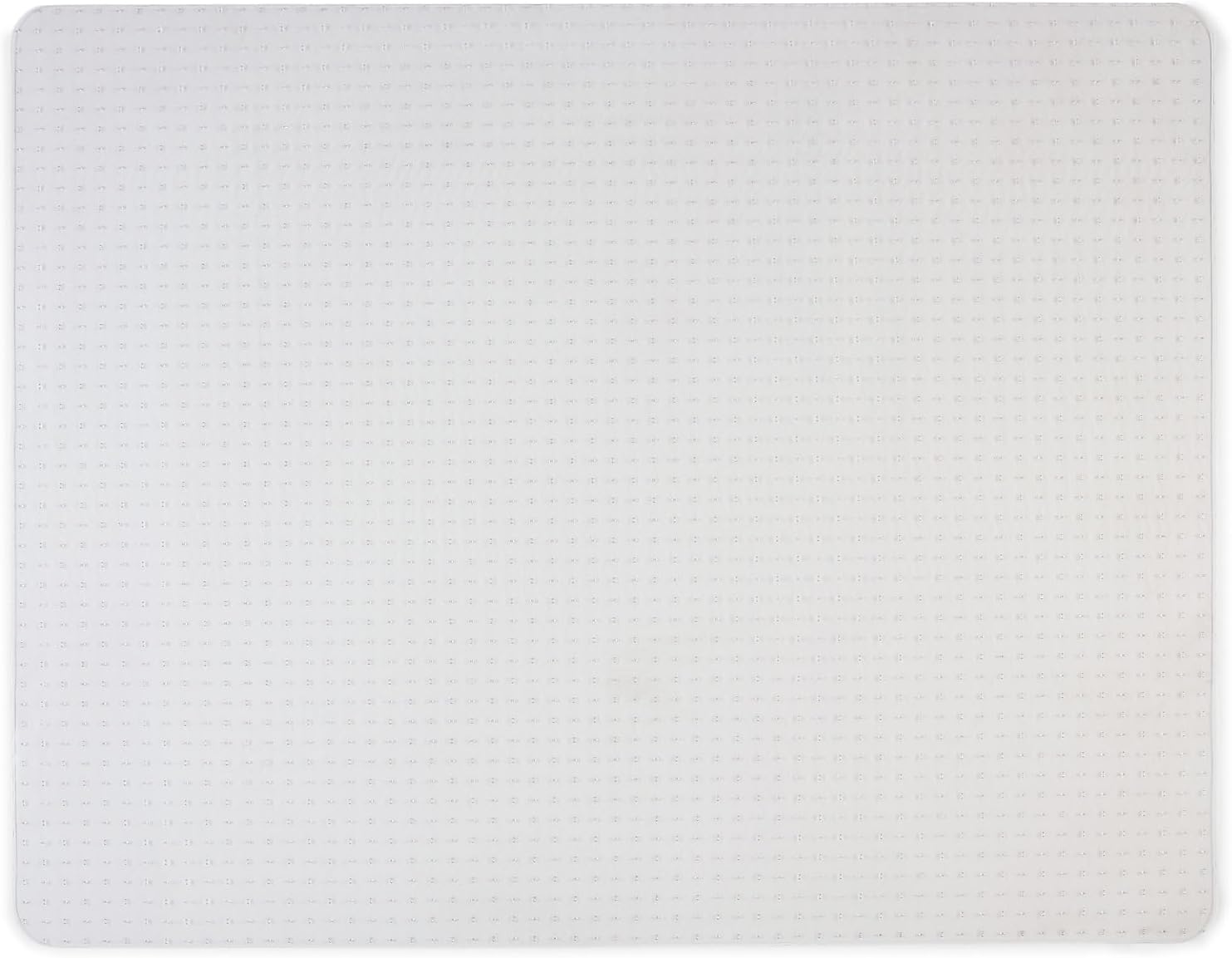 Staples Office Chair Mat, Clear Floor Mats, Flat-Pile Carpets, 60 x 46 Inch, Smooth Glide | Smooth-glide protection for desk chairs on flat-pile carpeted floors.