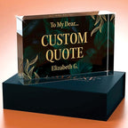 Custom Acrylic Sign Personalized, Custom Desk Name Plate, 18 Styles, - Image 4