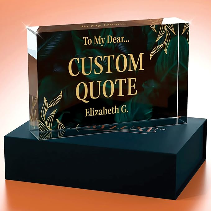 Custom Acrylic Sign Personalized, Custom Desk Name Plate, 18 Styles, - Image 4