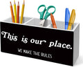 HUKINE This Is Our Place We Make the Rules Pen Holder by Unknown