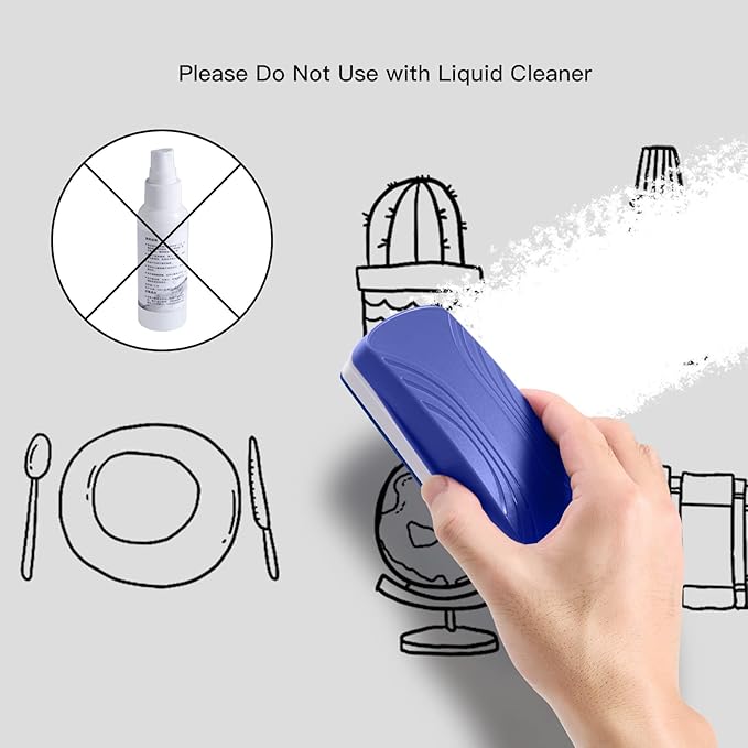 Ddaowanx Whiteboard Eraser, Magnetic Dry Erase Eraser, Glass Board Eraser - Image 7