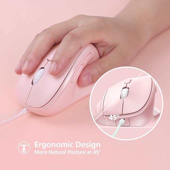 Micropack Ergonomic Mouse Wired - Image 4