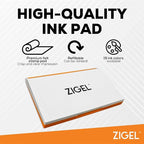 2 Pack Plastic Case Stamp Pad Large Size - Image 3