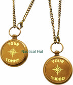 Brass Compass Personalized – Waterproof Pocket Compass - Image 5