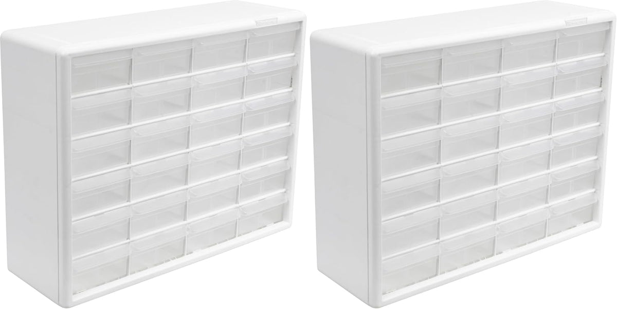 Akro-Mils 24-Drawer Plastic Drawer Storage Cabinet