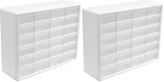 Akro-Mils 24-Drawer Plastic Drawer Storage Cabinet by Akro-Mils