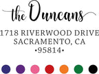 The Duncans Personalized Self-Inking Address Stamp | Envelope Return Address - Image 2
