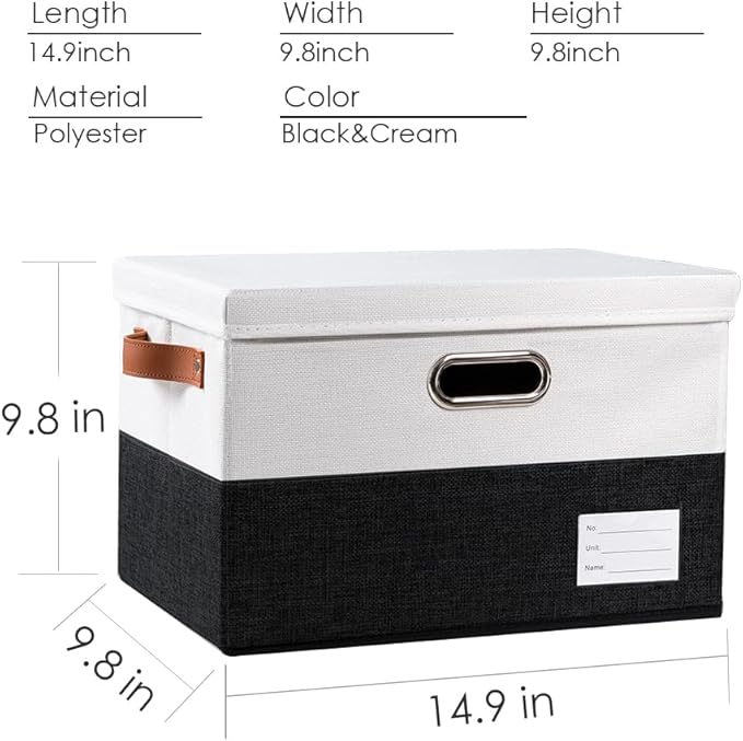 PRANDOM Foldable Storage Bins - Image 3