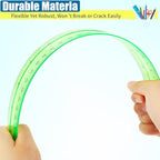 Ruler, 64 Packs 12 Inch Clear Plastic Assorted Color Metric Bulk Rulers - Image 4