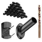 BLIKA 20 Pack 25 30 35 Degree Black Cable Railing Angle Beveled Protector by BLIKA
