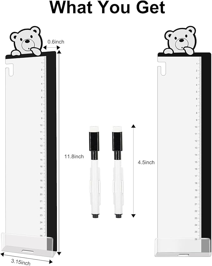 Office Desk Accessories 2pcs Monitor Memo Board Computer Message Board - Image 2