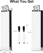 2pcs Office Desk Accessories Monitor Memo Board Computer Message Board Office - Image 2