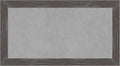 Amanti Art Grey Framed Magnetic Board 15x27 Small Vision Board by AmantiArt