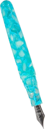 Conklin All American Fountain Pen in Turquoise Serenity – Fine Nib, Elegant - Image 2