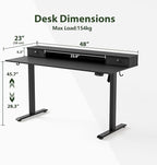 Agilestic 48 x 24 Inches Electric Standing Desk - Image 3