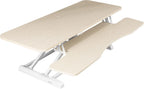 VIVO 42 inch Desk Converter, K Series, Height Adjustable Sit to Stand Riser