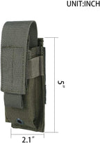 EXCELLENT ELITE SPANKER Molle Single/Double Pistol Mag Pouch Tactical Magazine - Image 2