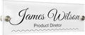 Personalized Office Wall Name Plate Sign Custom Door Name Plate Office Gifts by Unknown