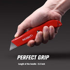 REXBETI 36 Pack Utility Knife Retractable Box Cutter, 4 Color Heavy Duty - Image 3