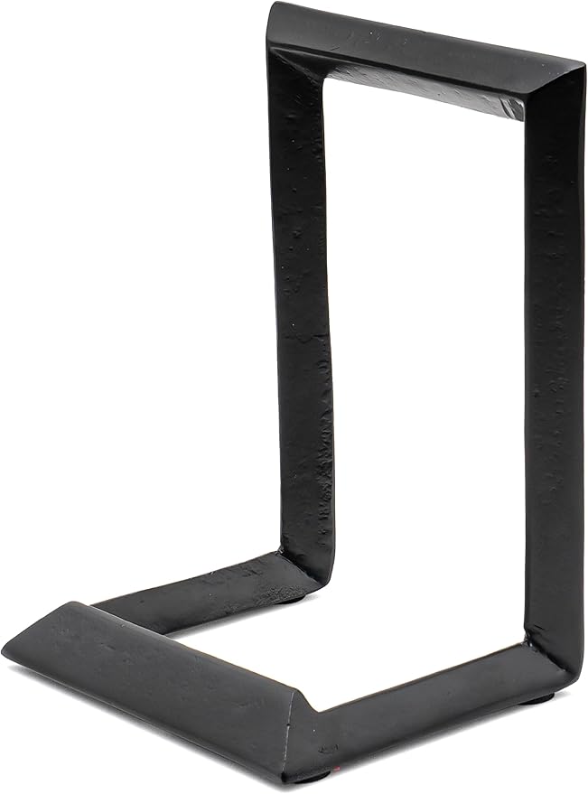 Red Co. 8” Decorative Metal Display Plate Stand and Art Holder Easel in Black by RedCo