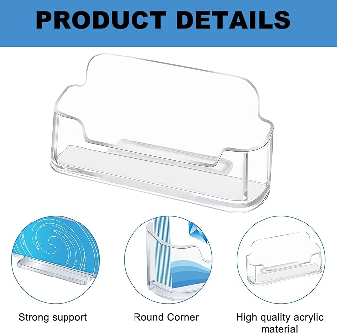 Mototo Acrylic Business Card Holder - Image 3