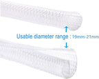 QCSIW 3/4"-25ft Braided Cable Sleeve Protector - Image 5