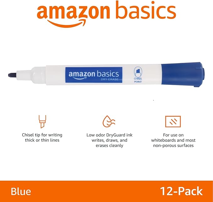 Amazon Basics Dry Erase Markers - Image 2
