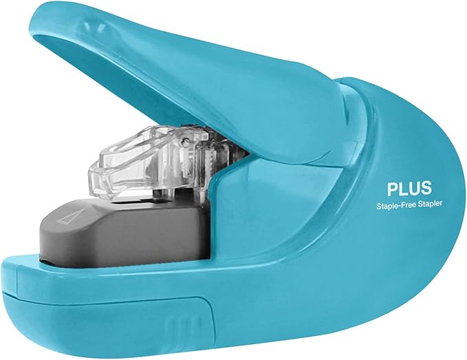 Plus Paper Clinch Compact Staple-Free Stapler - Image 9